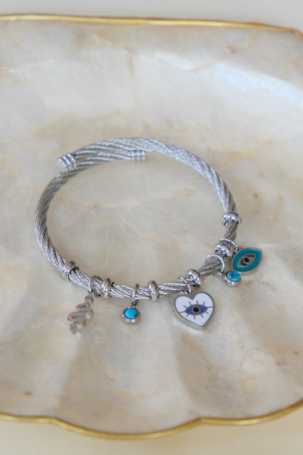 Evil eye bracelet